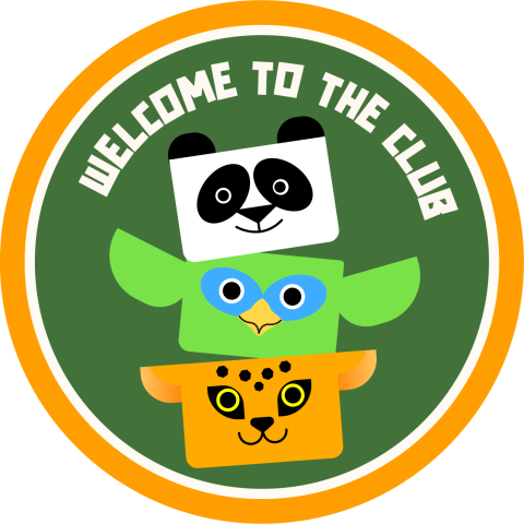 Badge Rangerclub - Welcome to the club